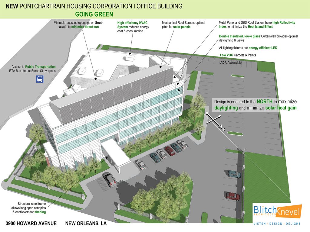 Pontchartrain Housing Corporation New Office Building